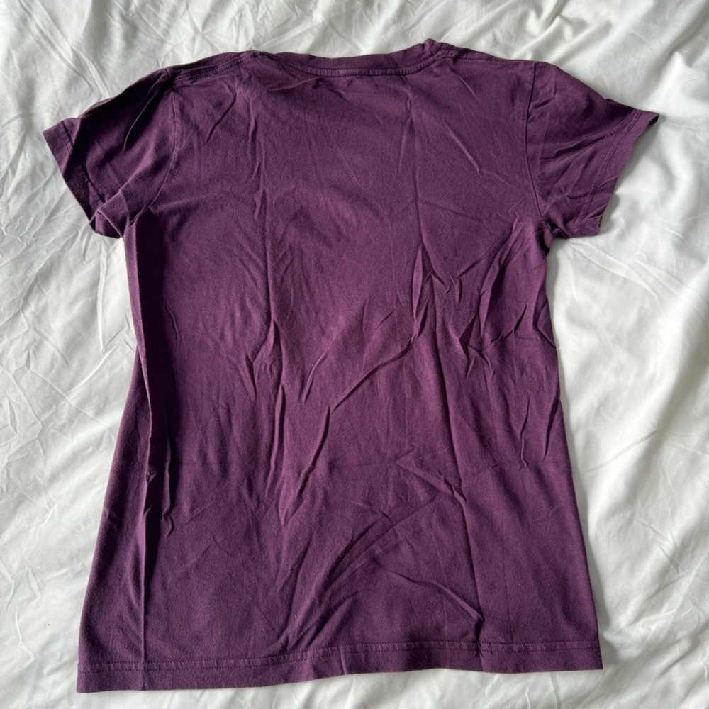 4/$20 T-Post purple graphic t-shirt, Blood vs. Love - Picture 5 of 9